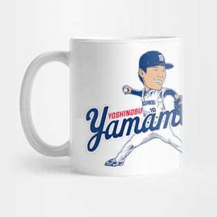 Yoshinobu Yamamoto Caricature Mug